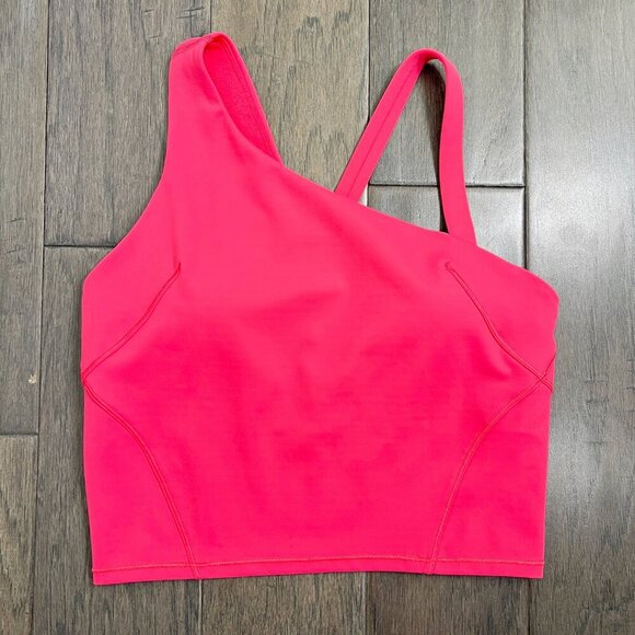 Lululemon Everlux Asymmetrical Tennis Tank Top Lip Gloss - Picture 3 of 7